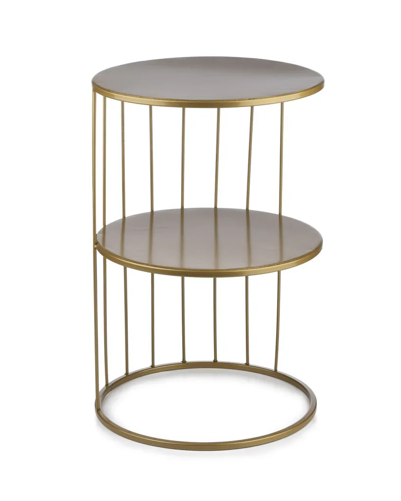 Table basse Kobus Atmosphera dorée au design moderne et chic