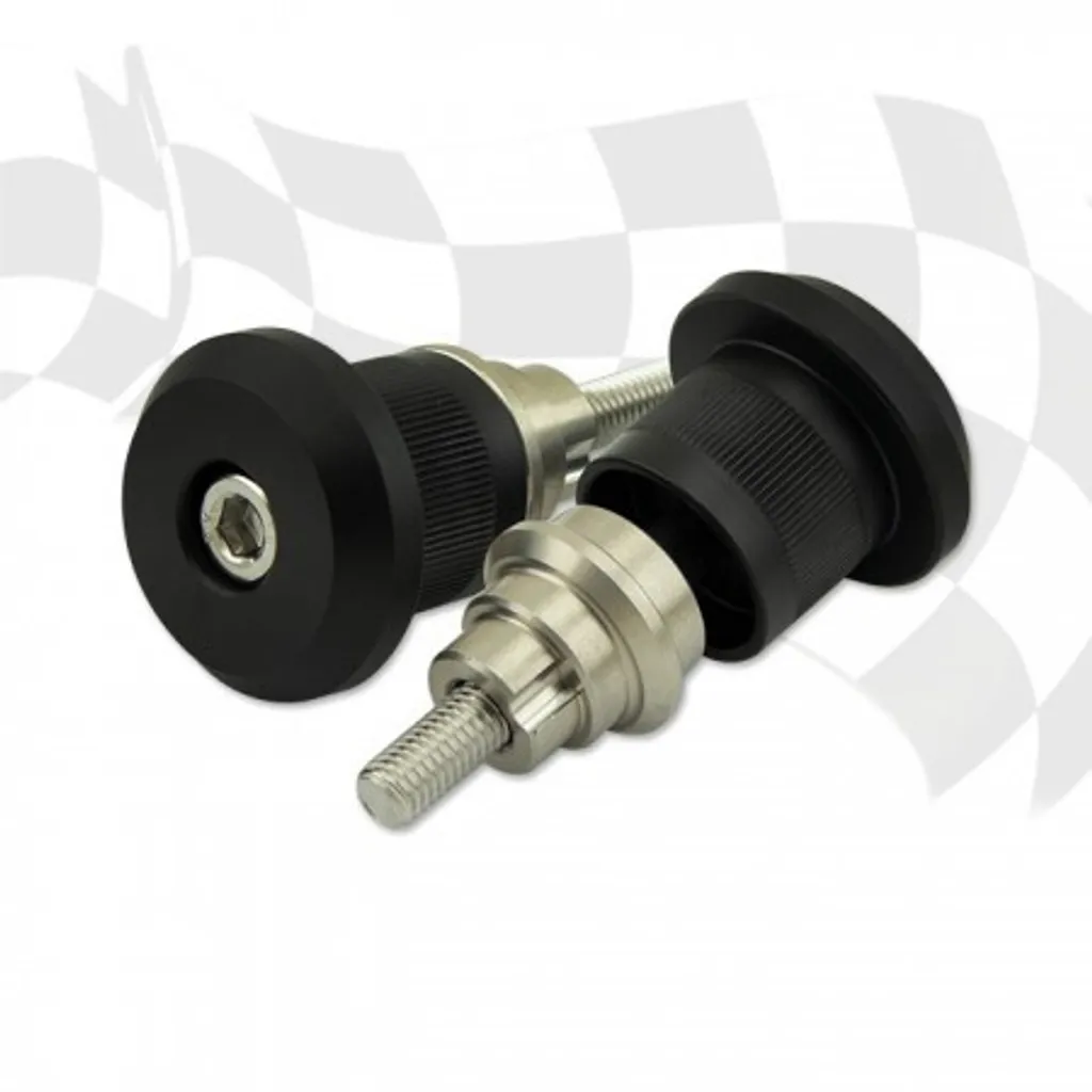 Supprimez les Vibrations de Guidon avec les Embouts D28 Alu Noir M8