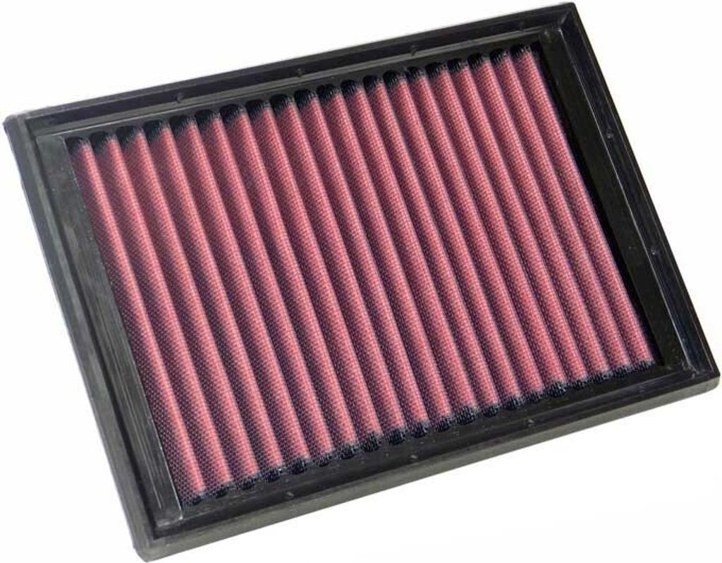 K&N 33-2510 Hochleistungsluftfilter für FORD SIERRA (GBG, GB4) Langzeitfilter Quadratisch