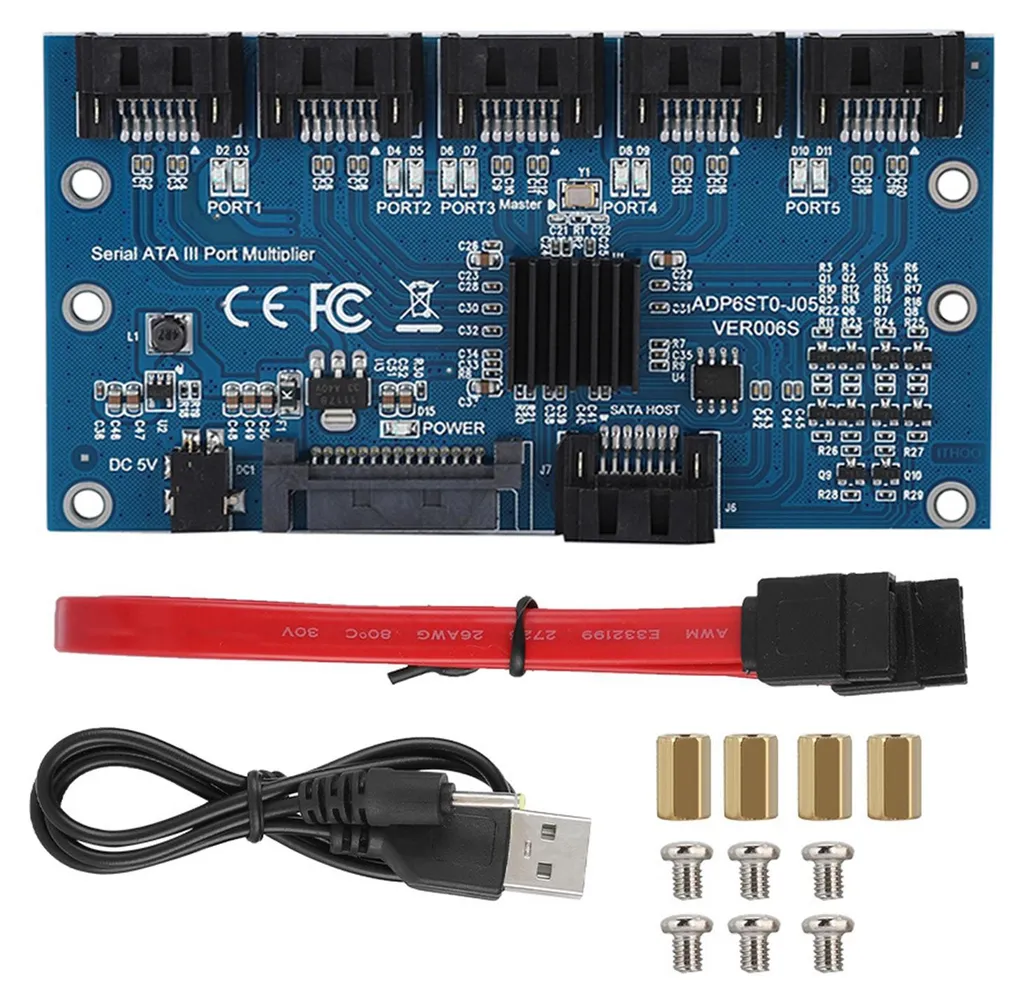 Adaptateur extérieur discret étanche IP65 pour jardin et terrasse noir