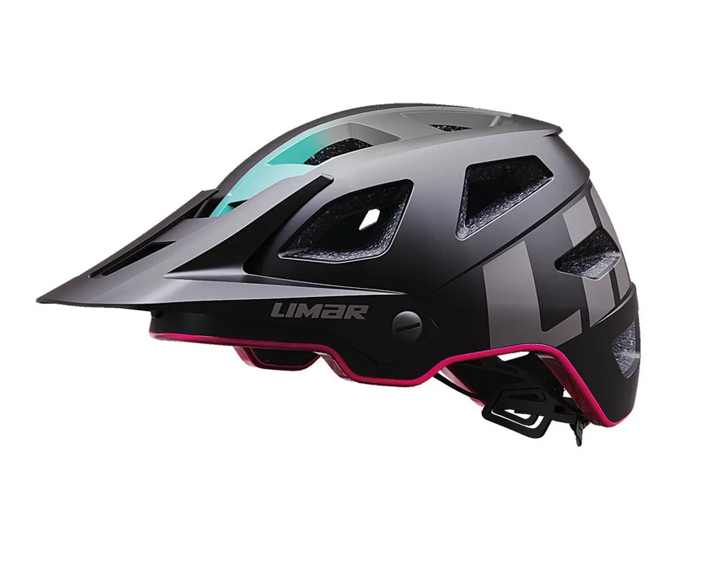 Casque vélo Delta noir mat rose : sécurité maximale et confort ajustable