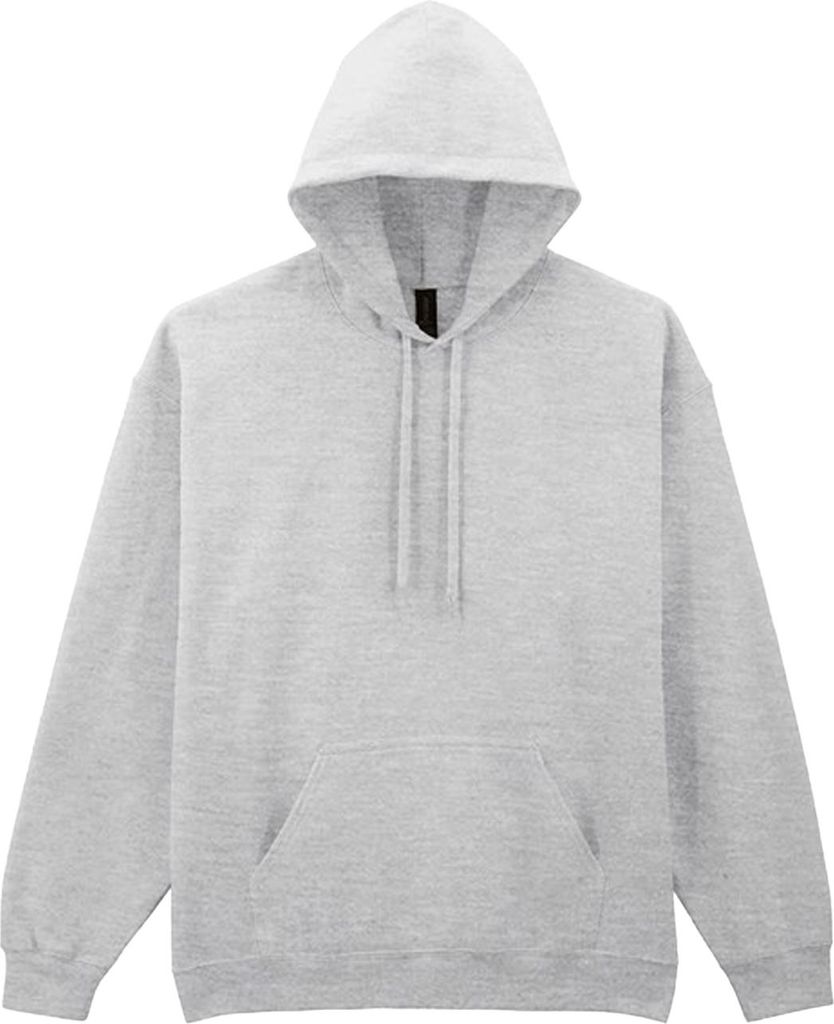 Gildan - Kapuzenpullover für Herren/Damen Uni, Mittelschwer RW10812 (XL) (Aschgrau)