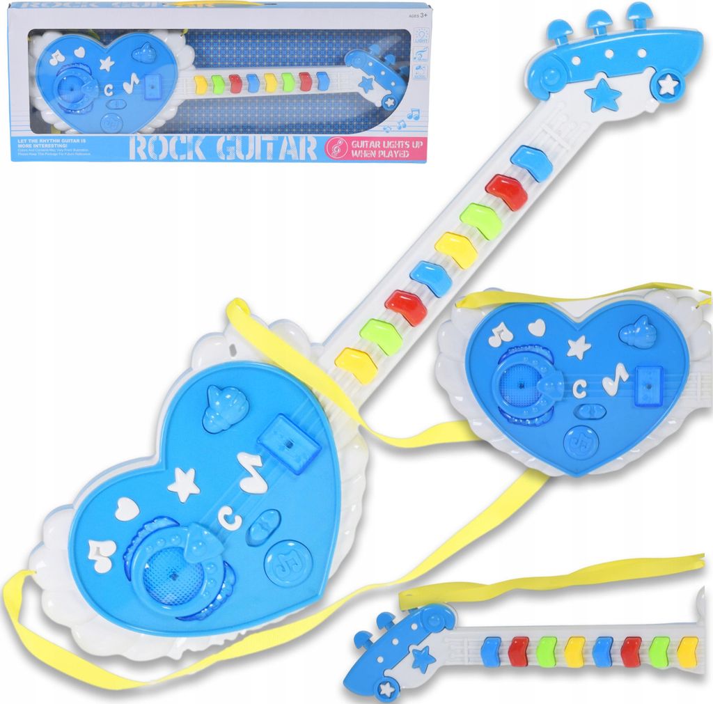 Lolex | Edukačná gitara - Interaktívna - 48 cm - Hračka Obrázok produktu 