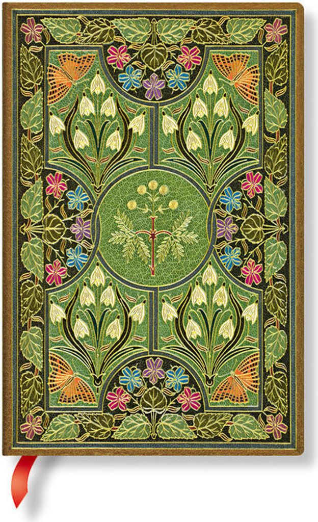 Flexis Notizbuch ""Poesie in Blüte"" Mini, Liniert, Hardcover, 10x14cm, 176 Seiten - Paperblanks