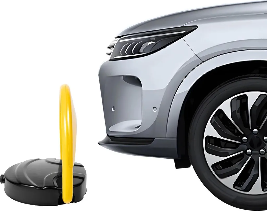 Barrière de Parking Connectée pour Place Privée - 180° Télécommande Noir - 8