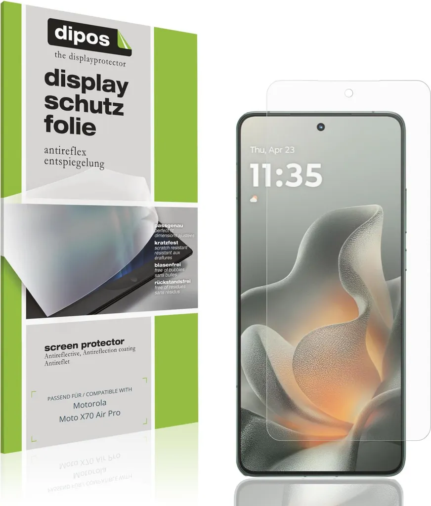 2x Pellicola Protettiva per Motorola Moto G34 5G Protezione opaco Vetro