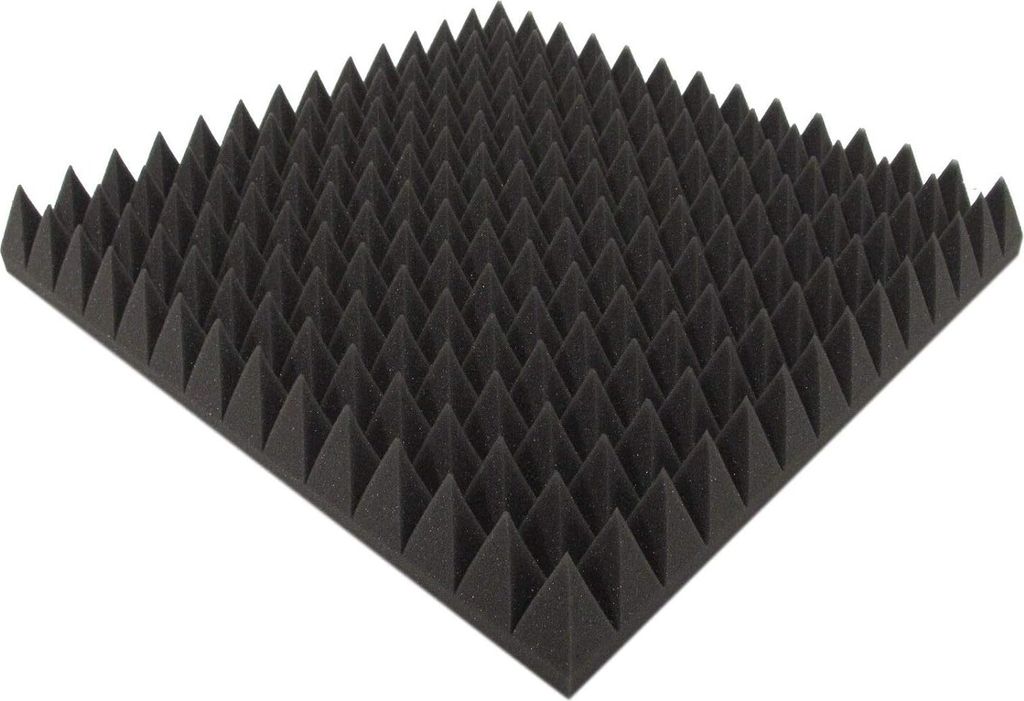Pyramidenschaumstoff ca.100x50x7 cm - Akustik Produktbild 