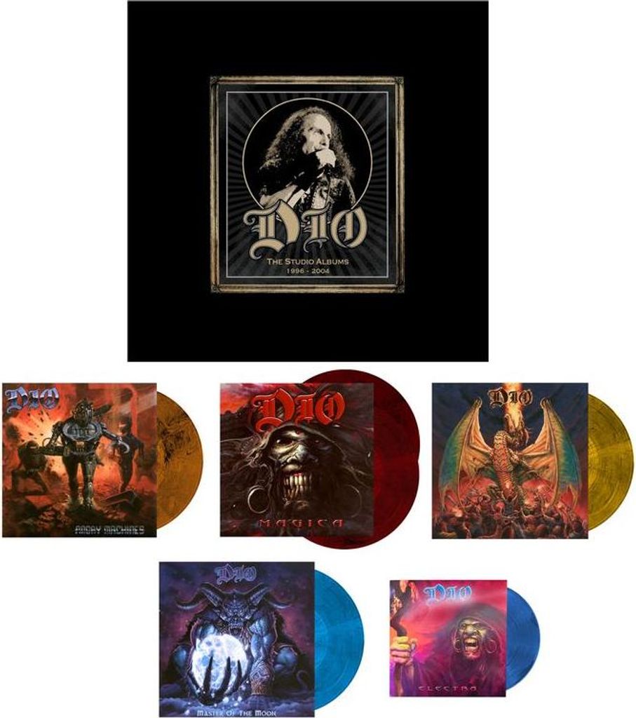 Dio: Dio: The Studio Albums 1996 - 2004 (180g) (Limited Edition Box Set) (Marbled Vinyl) - Universal Music - (LP / T)