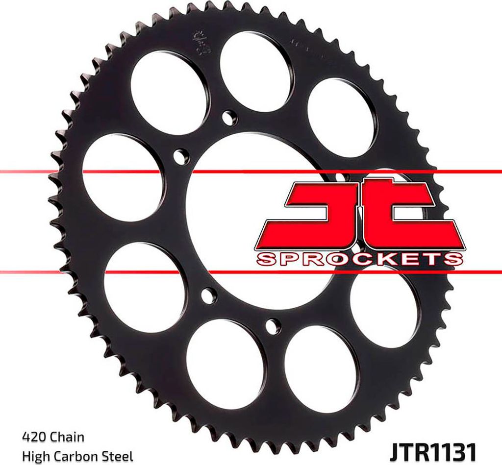 Kettenrad JT Sprockets 52Z schwarz