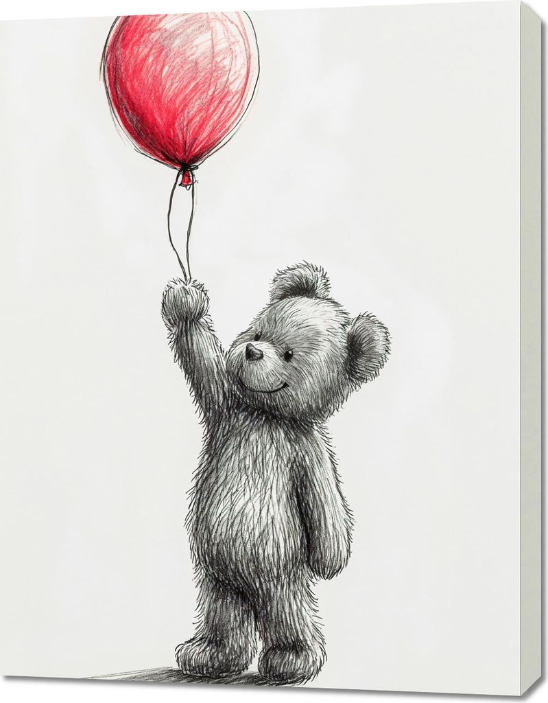 Bild 70x90cm Unschuld Verbunden mit Träumen