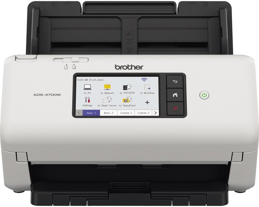 Scanner Brother ADS-4700W Scanner documentale duplex WiFi Immagine del prodotto 
