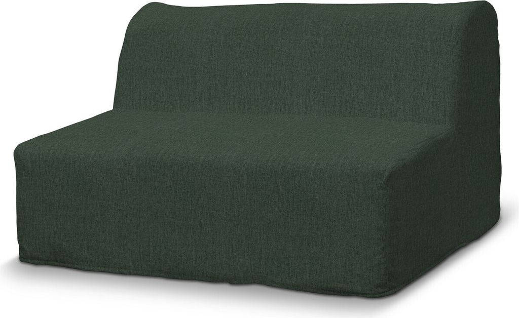 Dekoria Bezug für Lycksele Sofa, dunkelgrün, Bezug für Sofa Lycksele