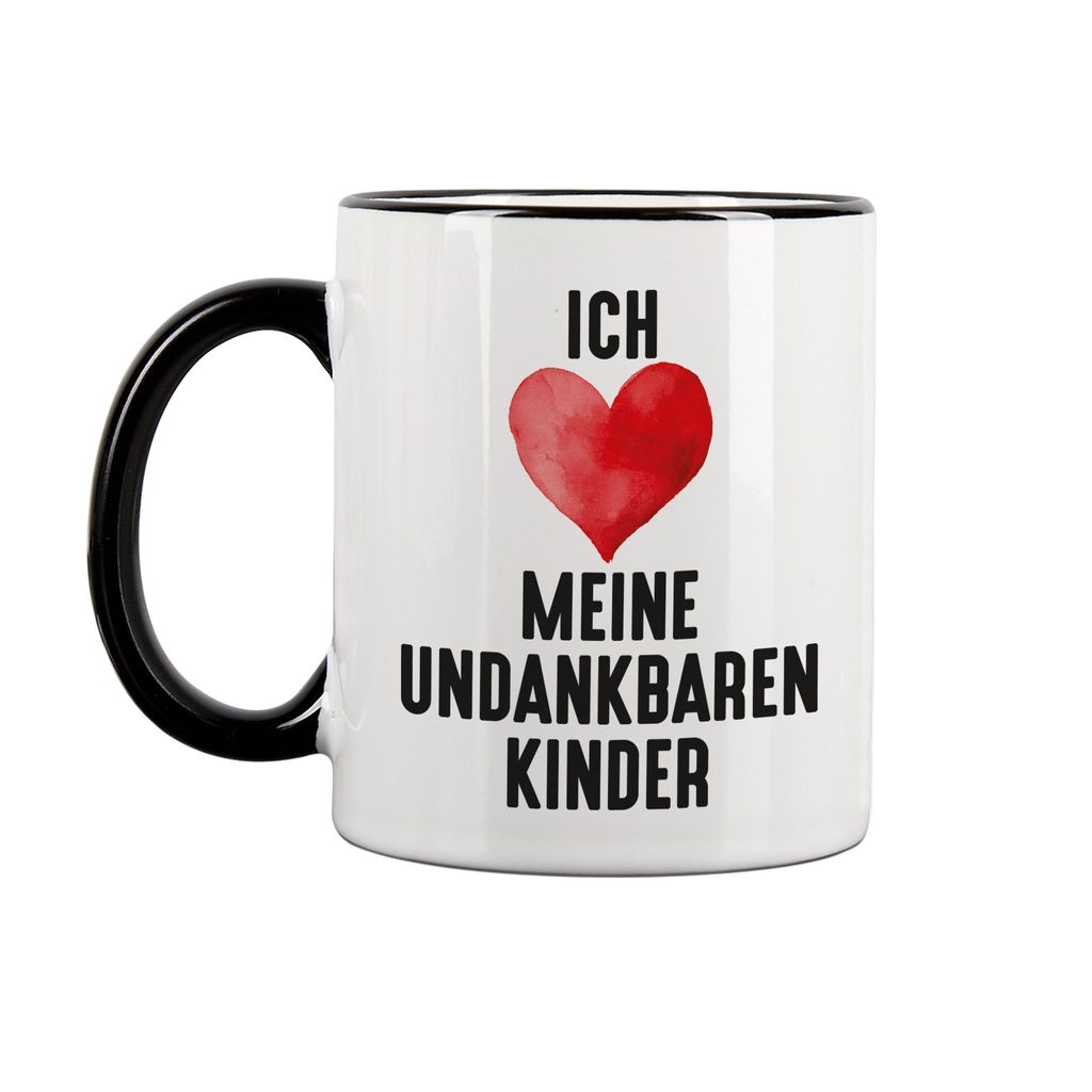 Lustige Tasse „Undankbare Kinder“ – Geschenk für Mama & Produktbild 