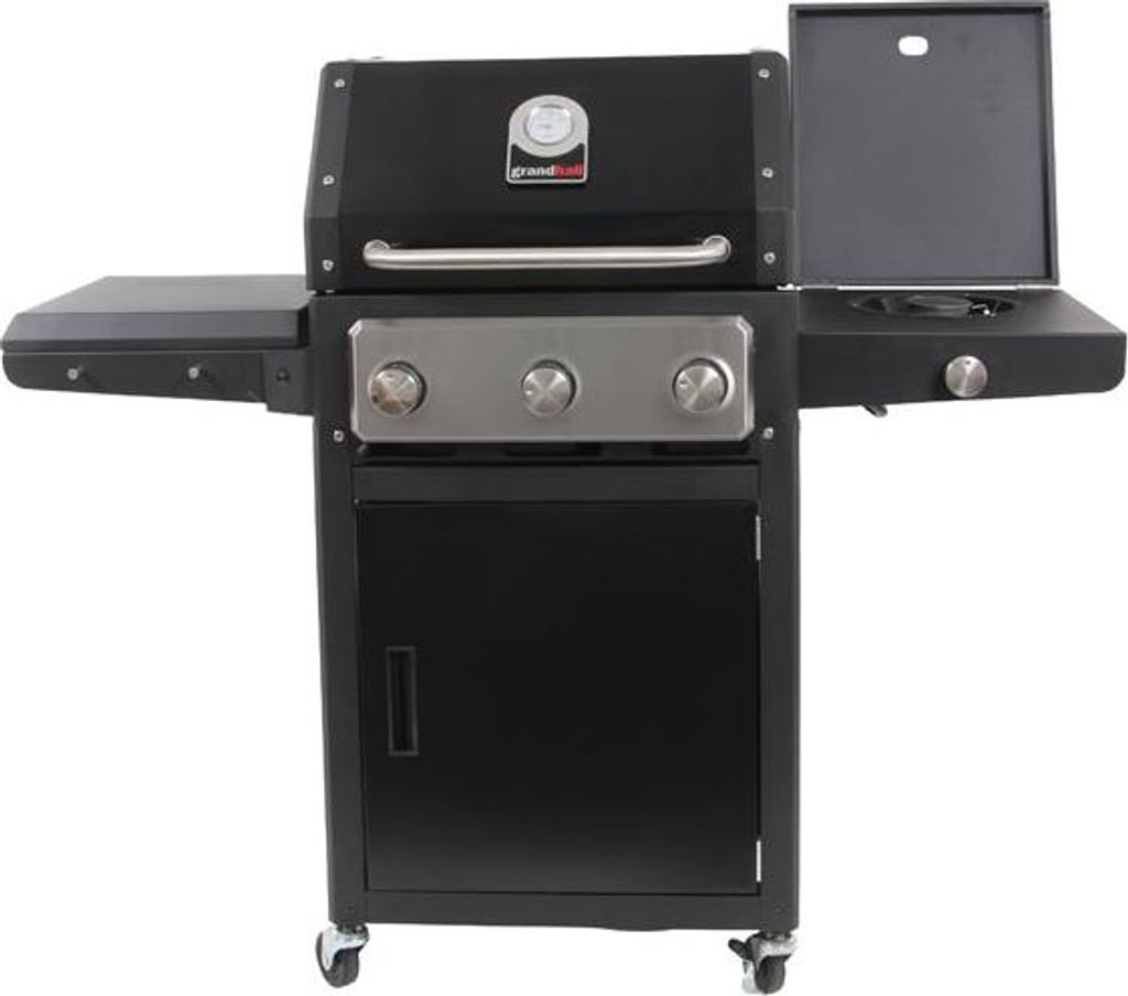 Grandhall Gasgrill Xenon 3 Black