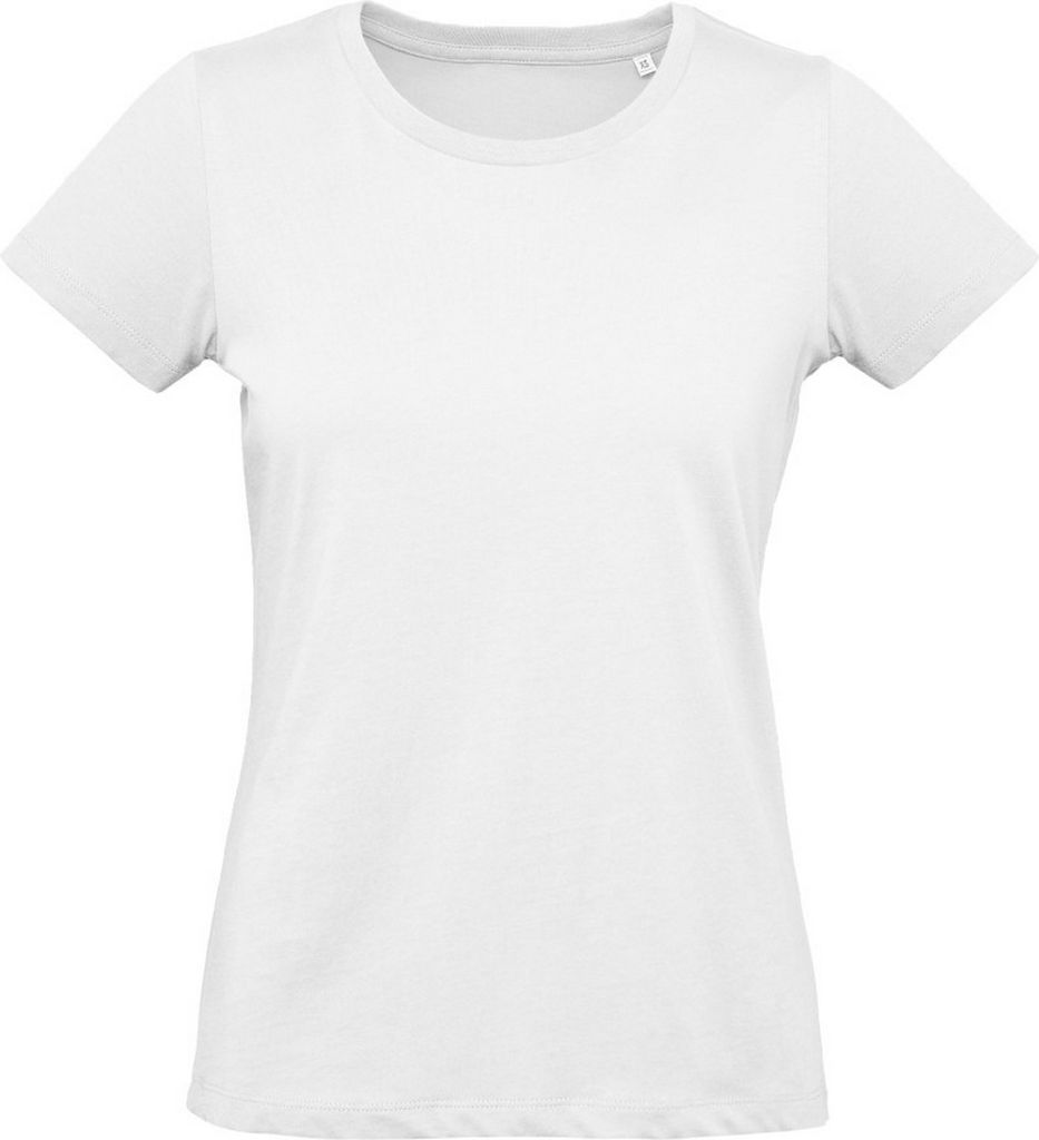 B&C Damen T-Shirt Inspire Plus BC3913 (2XL) (Weiß)