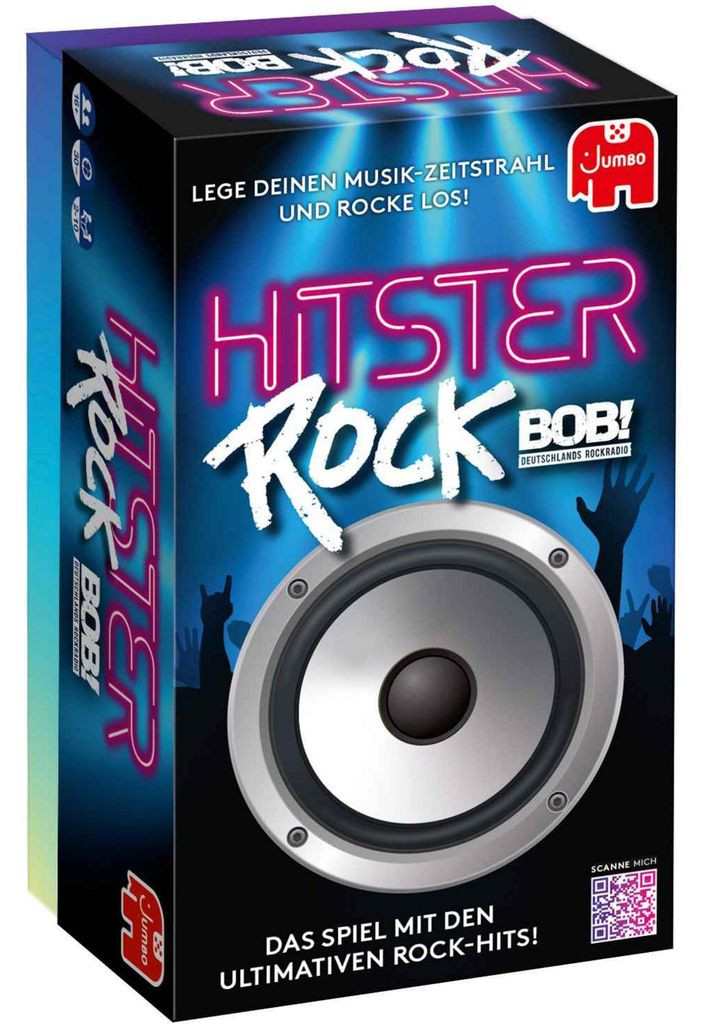 Jumbo Hitster - Rock (Germany), Kartenspiel, Party, 16 Jahr(e), 30 min, 30 min