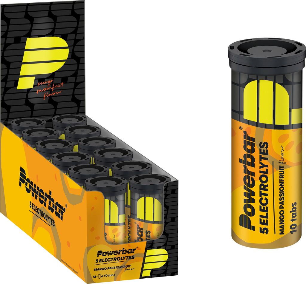 POWERBAR 5 Electrolytes Mango Passionfruit 120 Brausetabletten