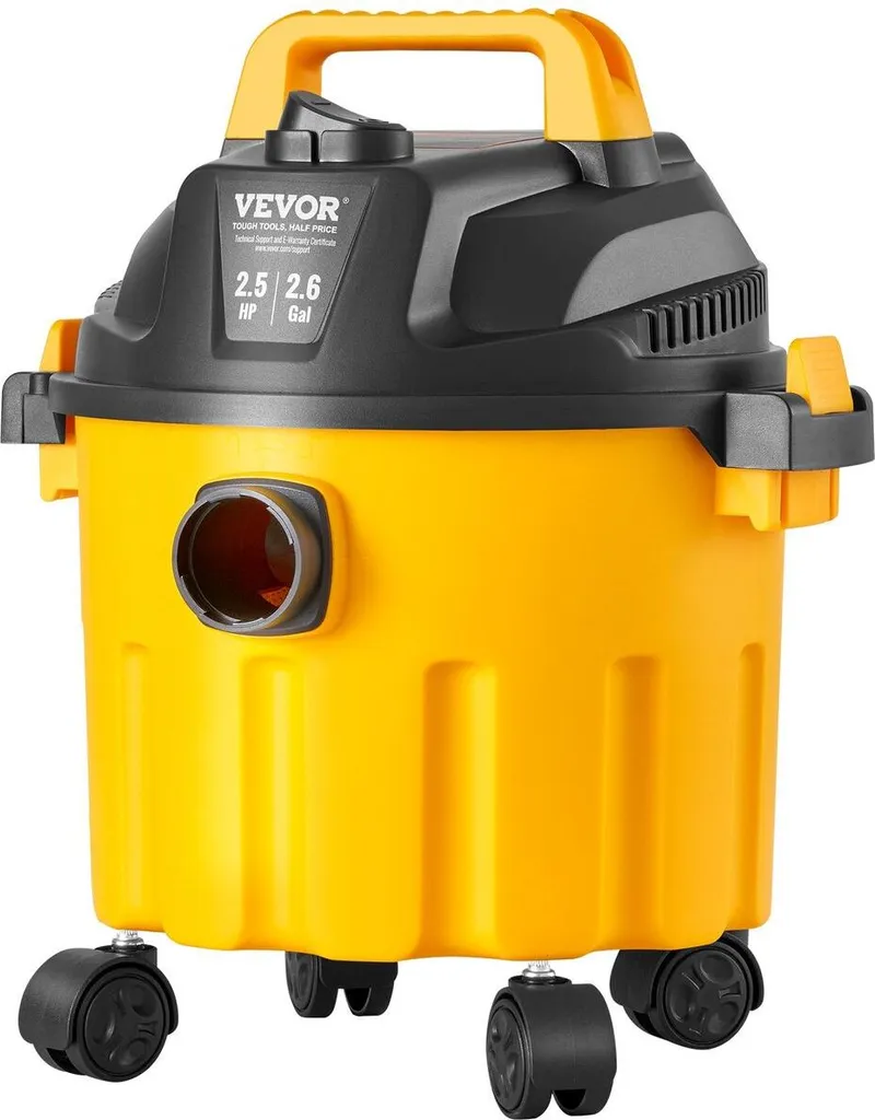 Nettoyez tout avec l'aspirateur industriel Vac 10 L 2 HP humide et poussière