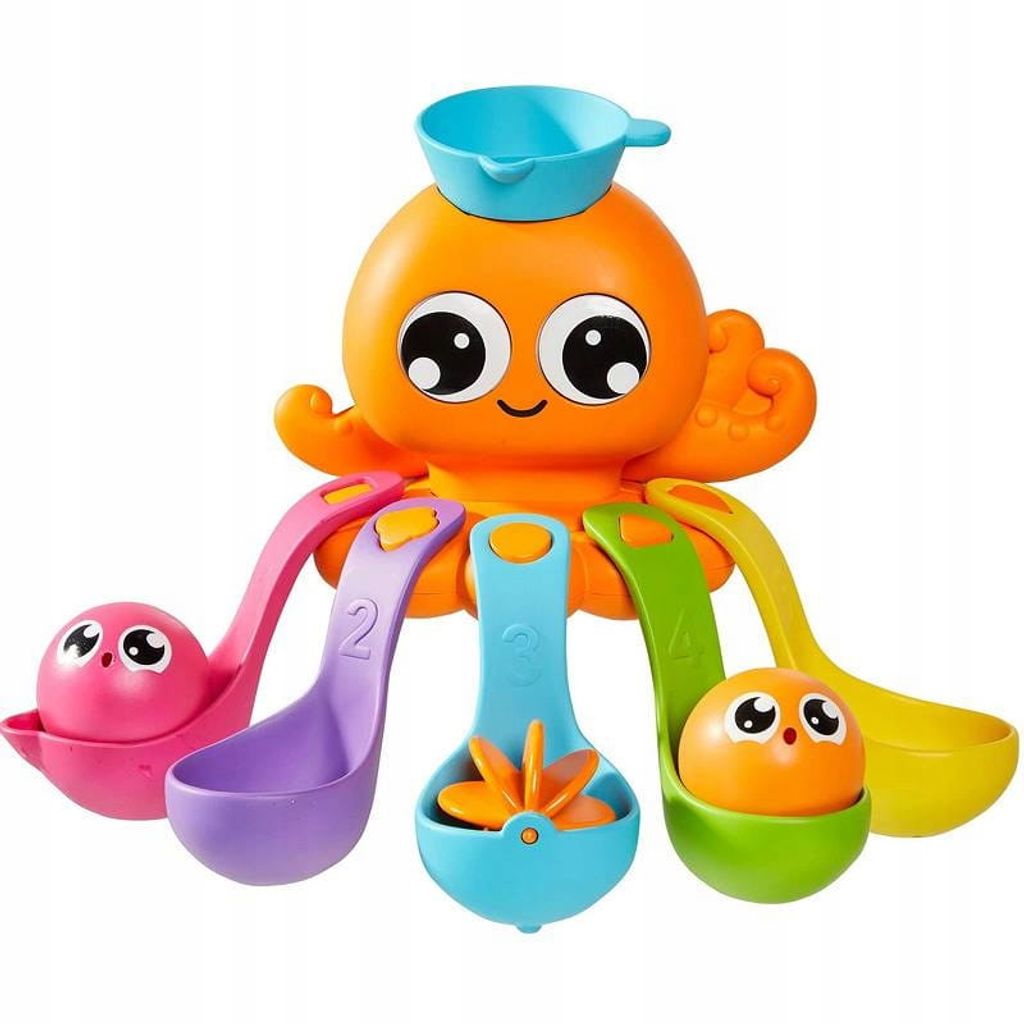 Badespielzeug Wasserfall Dusche Spielzeug Oktopus für Kinder 7487 