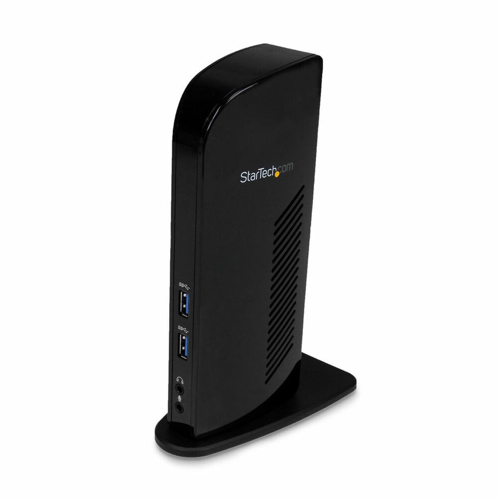 StarTech.com Universelle USB 3.0 Laptop-Dockingstation - Dual Video-HDMI DVI mit Audio und Ethernet - 6 x USB-Ports - 4 x USB 2.0 - 2 x USB 3.0 - N...