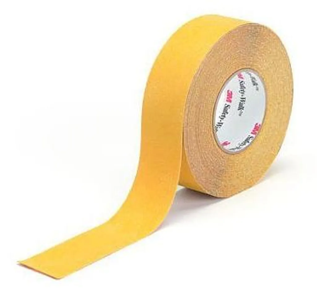 Ruban Antidérapant Adhésif 3M Safety-Walk Type 1 Jaune - Rouleau de 18,3m