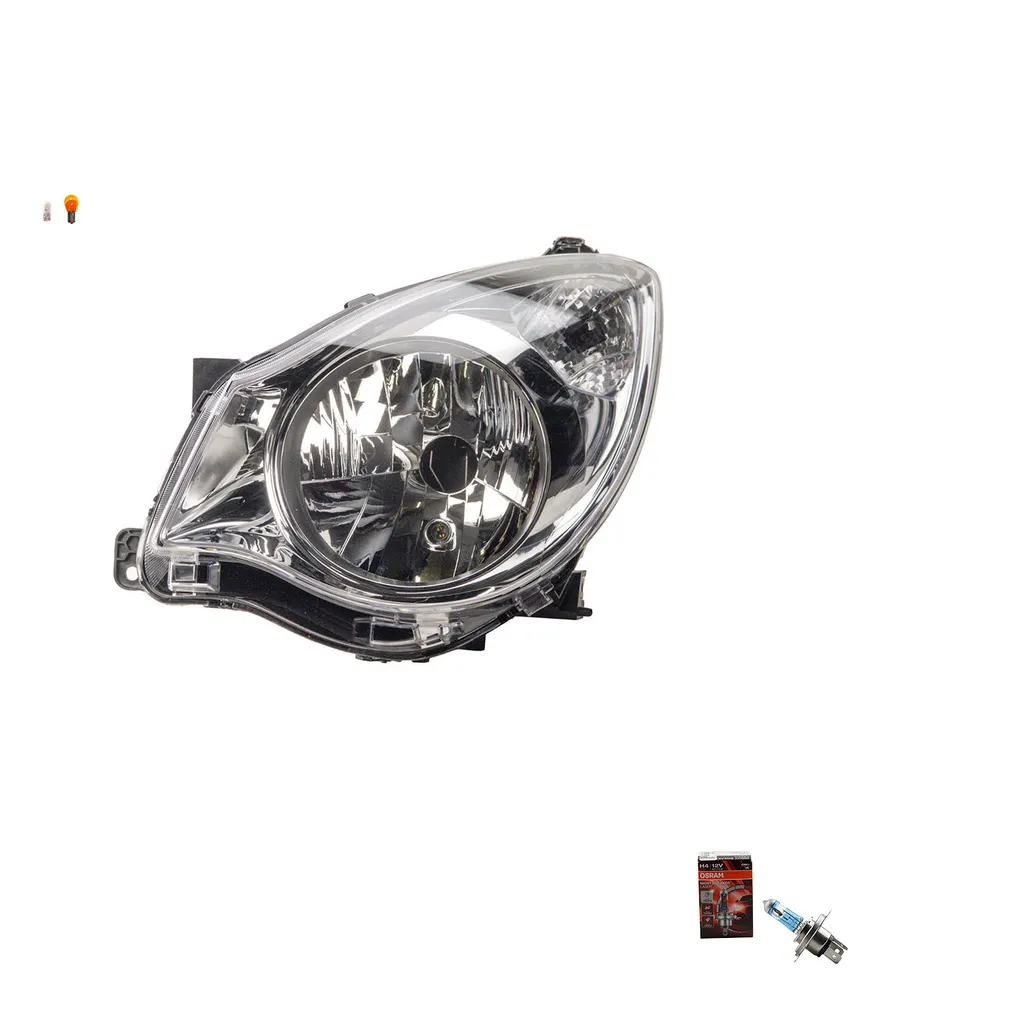 Upgrade Fari Opel Agila B: Johns Sinistro + Lampada Osram Laser