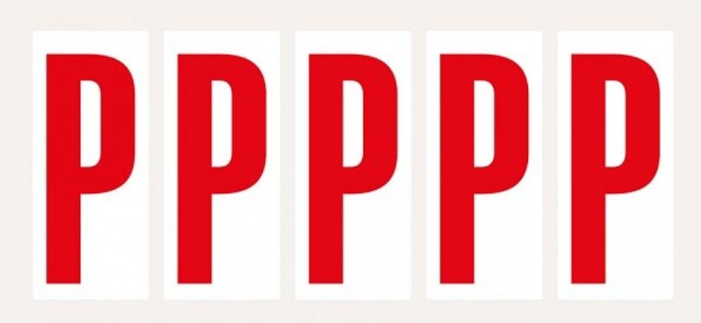 Dreifke Aufkleber I Buchstabe P, weiß/rot, Folie, Schrifthöhe 75mm, 38x88mm,...