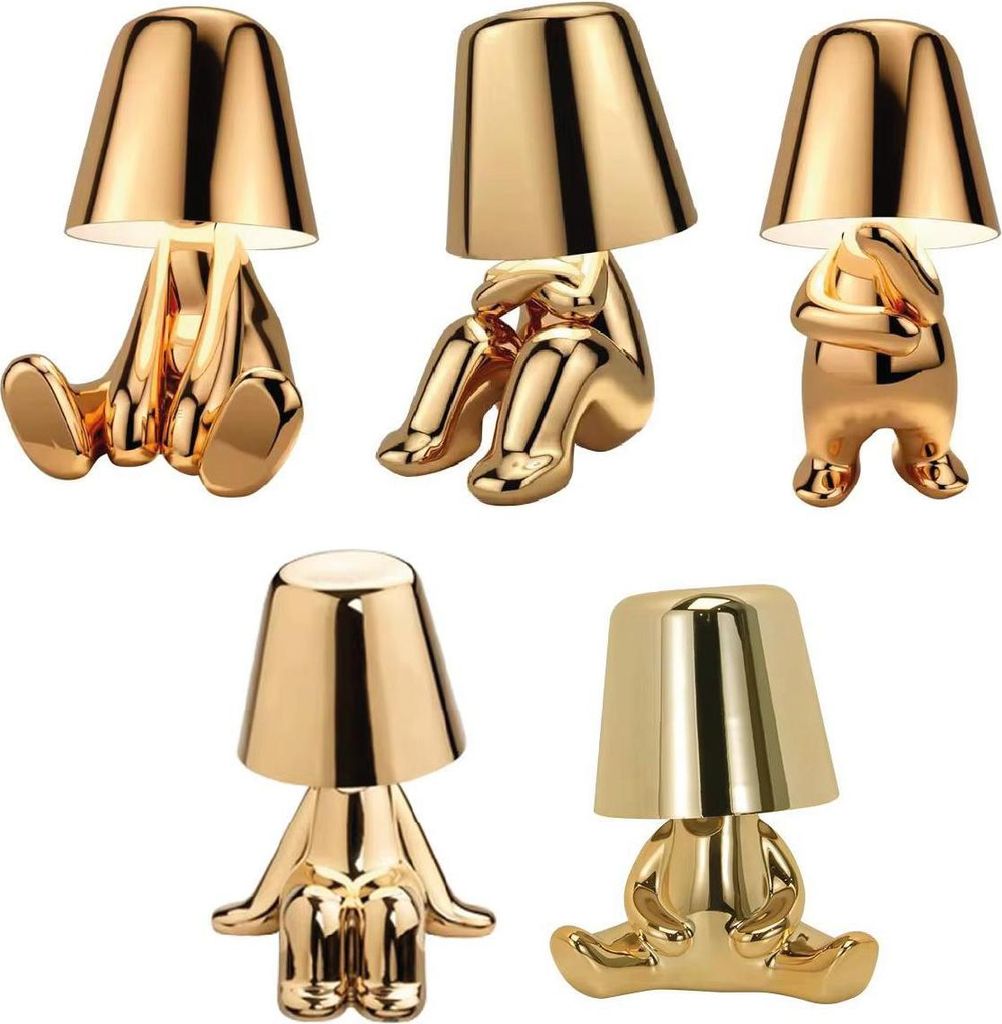 Luxus - Koše Brother Tischlampe - zlaté - sada 5 kusů Obrázek produktu 