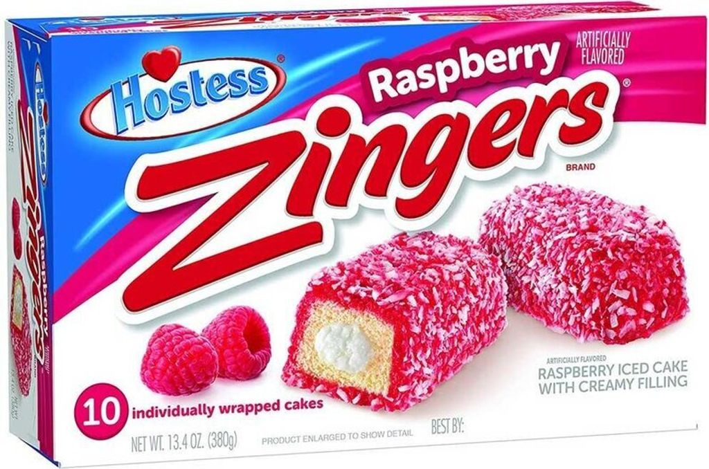 Hostess Zingers Raspberry - 380g Produktbild 