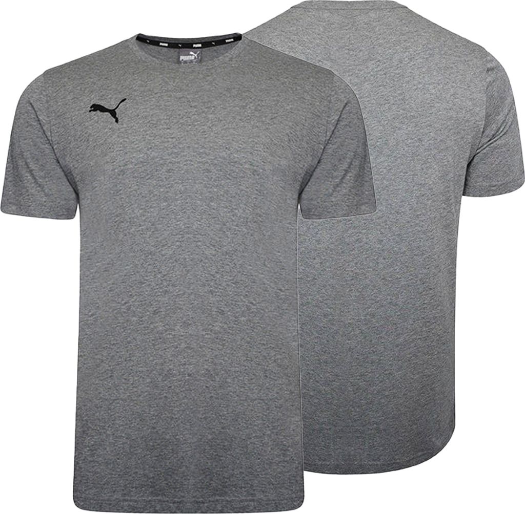 Puma t-shirt koszulka męska szara klasyczna 656578 33 L Zdjęcie produktu 