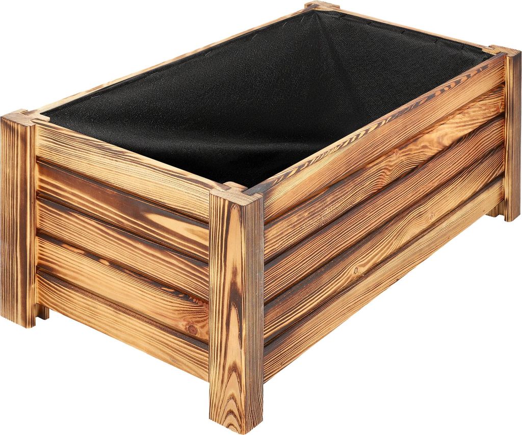 KOTARBAU® Květináč 60x33x25 cm, květináč s textilií, velký Obrázek produktu 