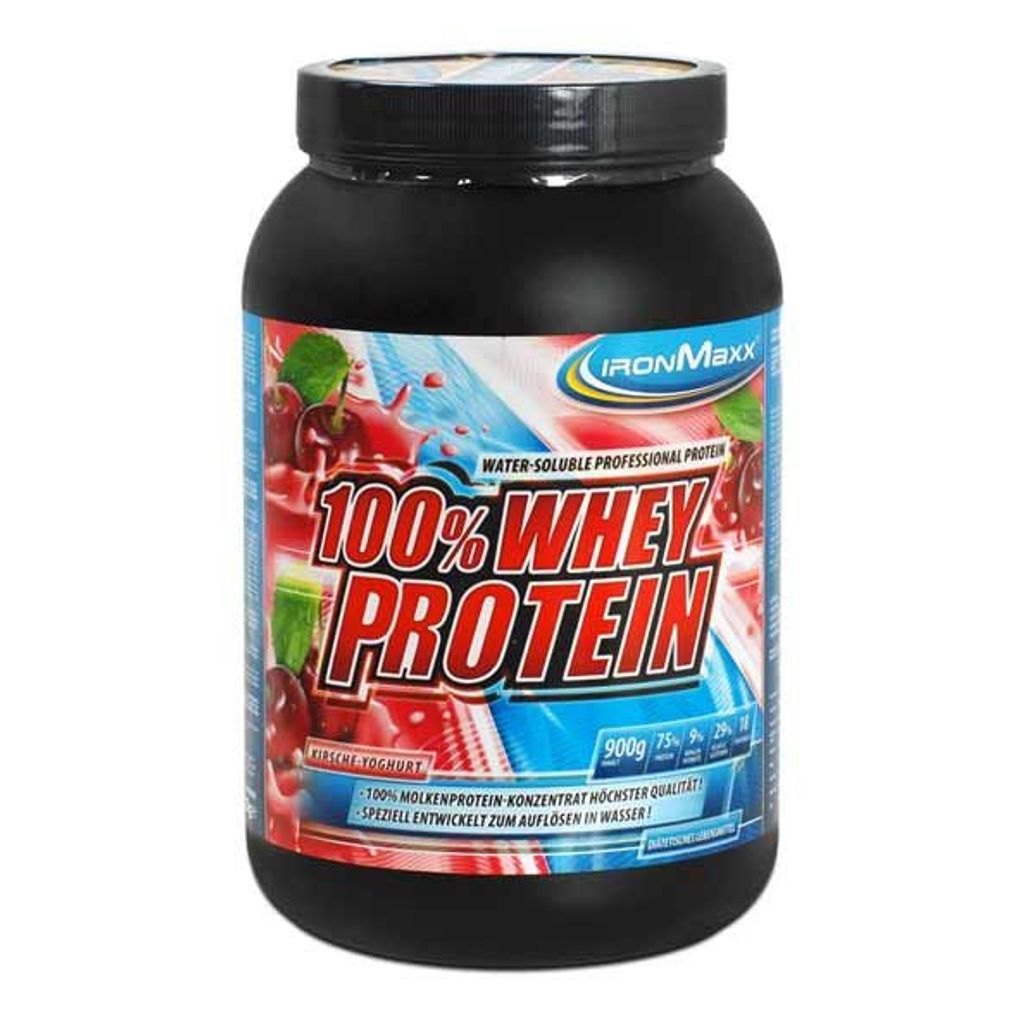 IronMaxx 100 % Whey Protein, 900 g Dose