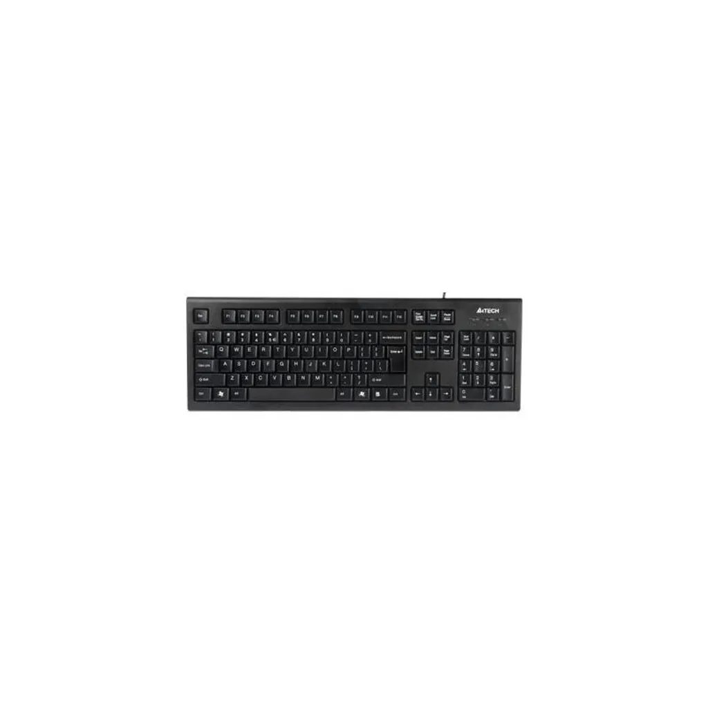 Clavier A4Tech KRS-85-USB Noir - Clavier Filaire avec Touches Confortables