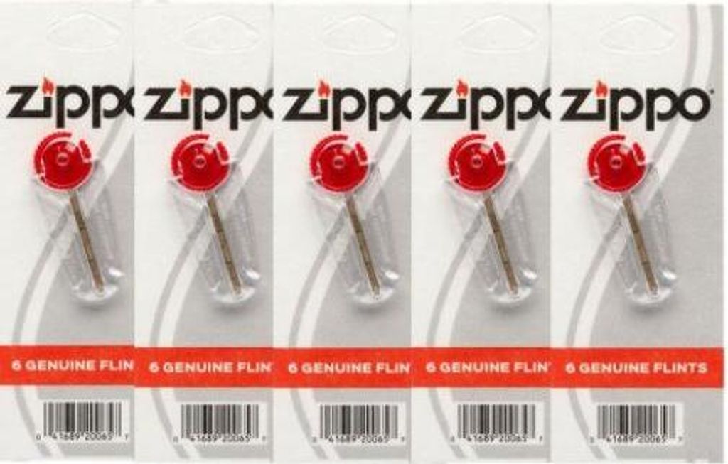 Zippo Feuersteine Original Flints 5er Pack Ersatz Zündsteine für Feuerzeug 30 Stück USA