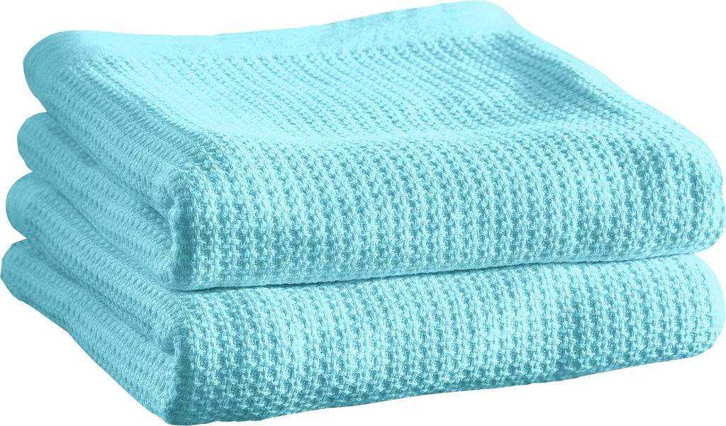 Erwin Müller Sommerdecke Siena" 2er-Pack eisblau 150x200 cm"