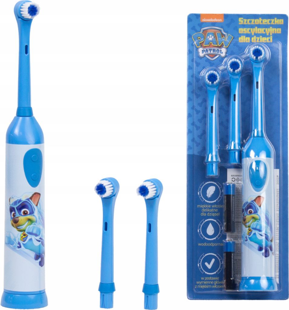 Oscillierende Zahnbürste Paw Patrol COSMO – Blau KP36277 Image du produit 
