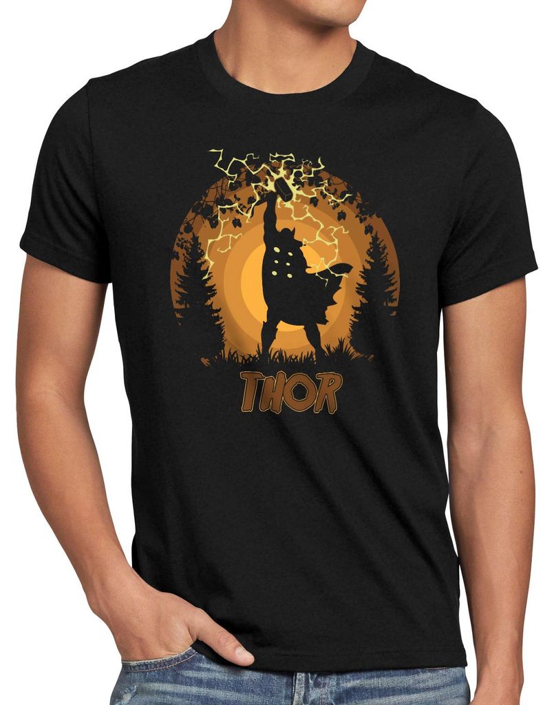 style3 God Of Lighning Herren T-Shirt