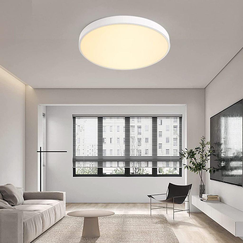 48W LED Deckenleuchte Rund Farbwechsel 3 Lichtfarben Produktbild 
