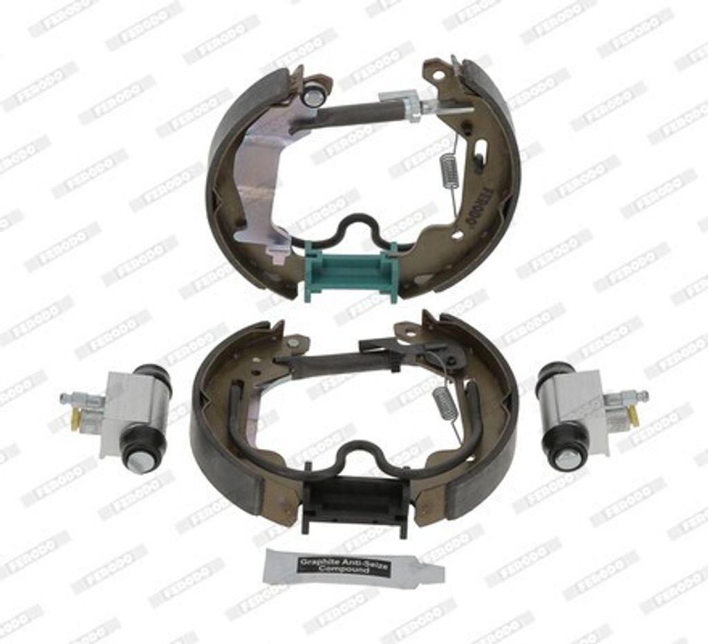 FERODO Bremsensatz Trommelbremse Hinten für OPEL AGILA (A) (H00) FMK429