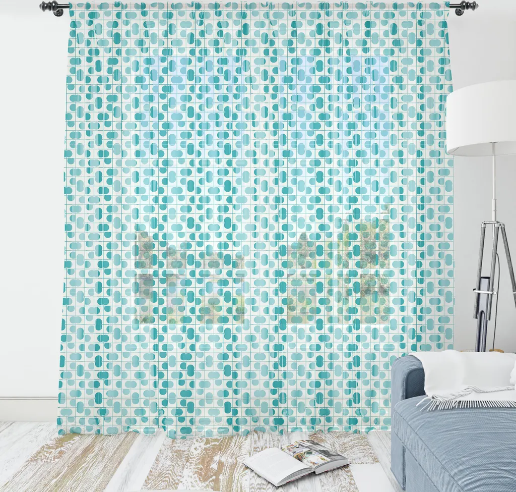 Decorazione Parete Minimalista ABAKUHAUS 240x274 Tessuto Satin