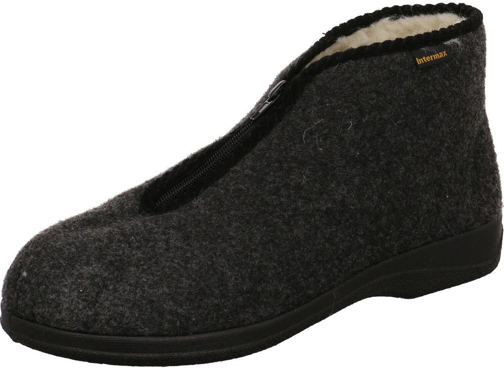 Intermax Herren Hausschuh grau