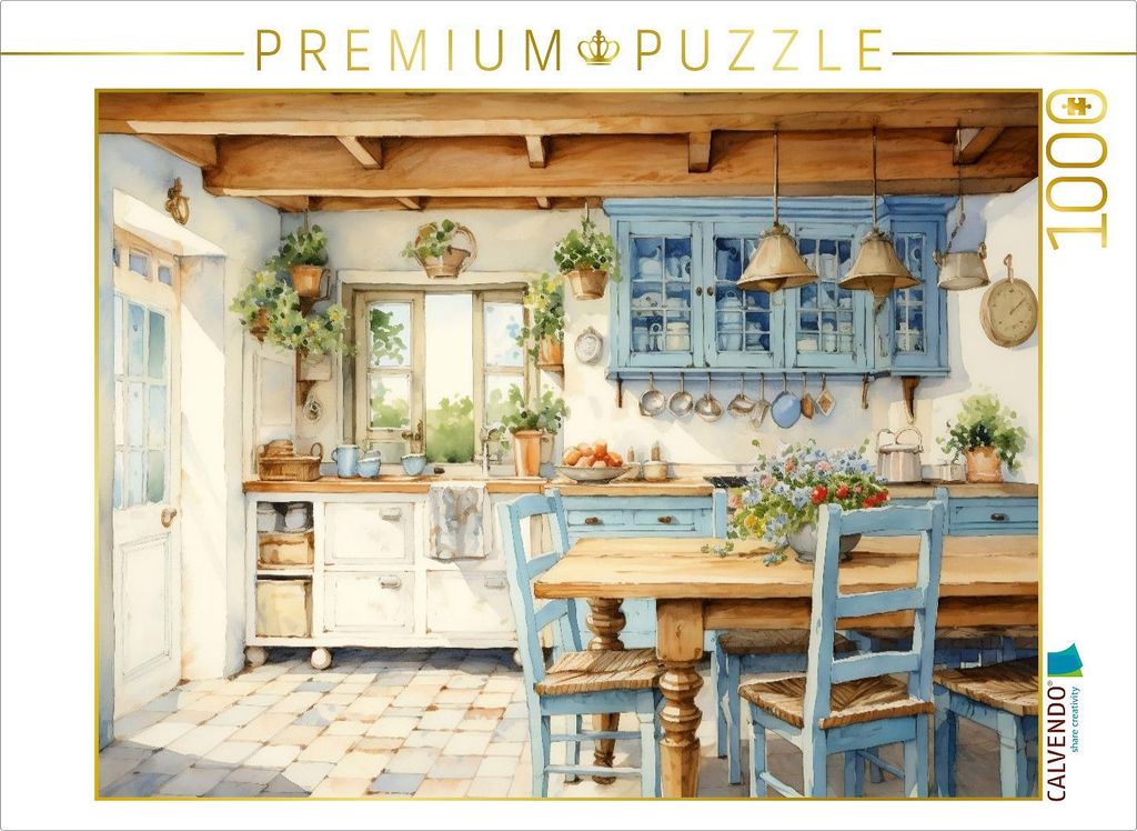 CALVENDO Puzzle Ein Motiv aus dem Kalender "365 Tage auf dem Land" | 1000 Teile Lege-Größe 64x48cm Foto-Puzzle für glückliche Stunden