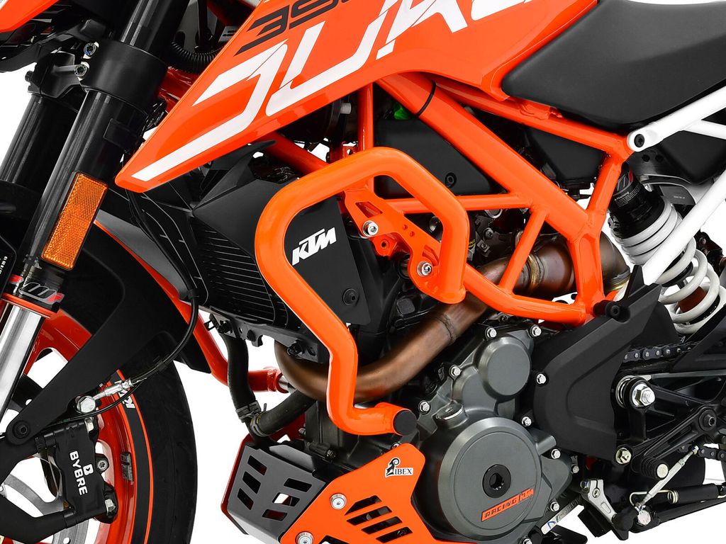 ZIEGER crash bar kompatibilný s KTM 390 Duke oranžová Obrázok produktu 
