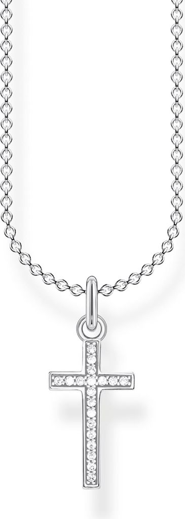 Thomas Sabo Halskette Damen KE2043‑051‑14‑L45v Silber Kreuz Produktbild 