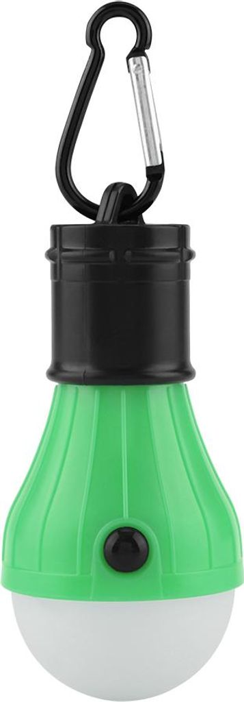 Mini Portable 3 LEDs Zelt hängende Laterne Outdoor Angeln Camping Licht Lampe (grün)