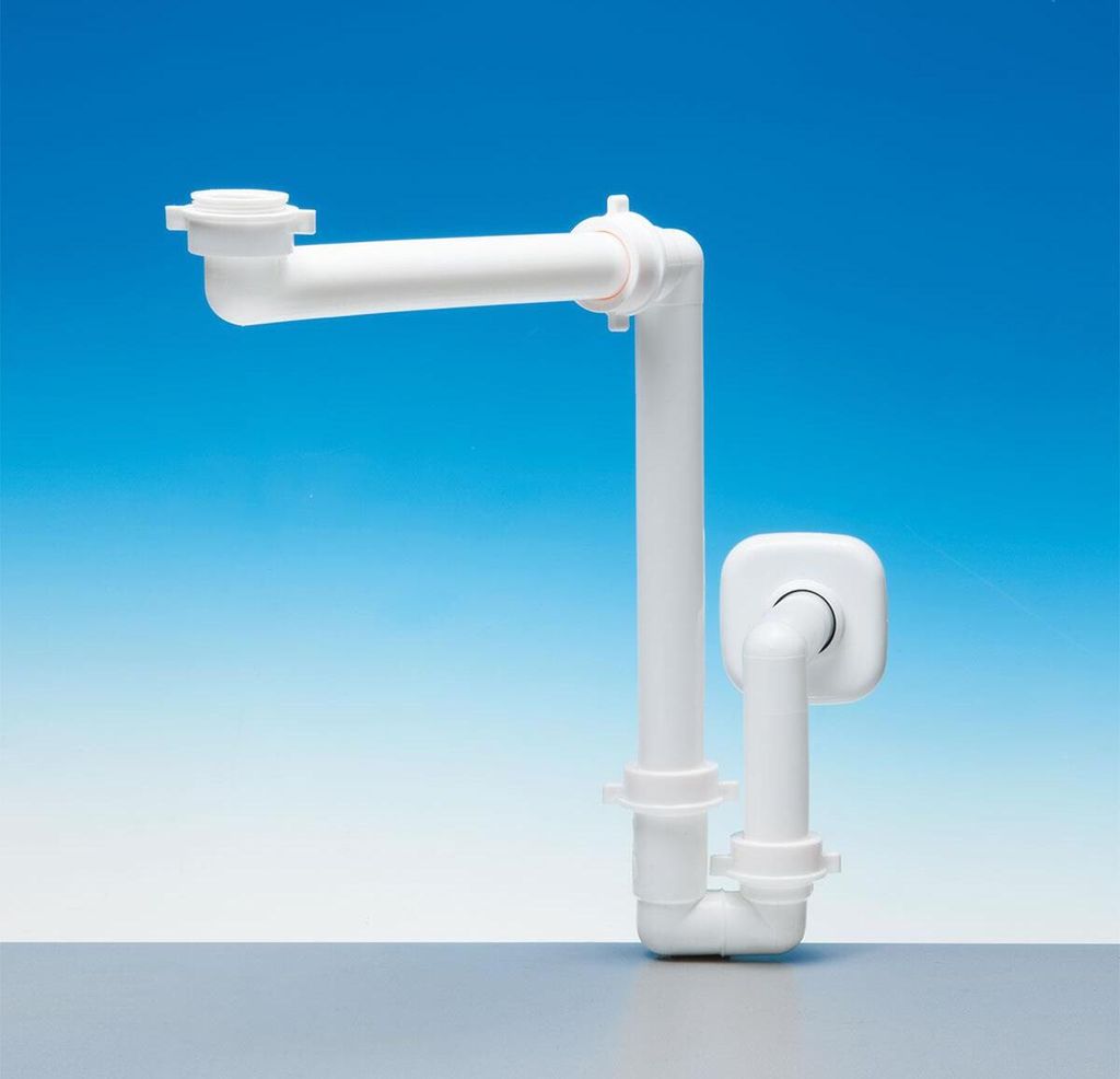 Waschtisch Raumsparsiphon Möbel Siphon Produktbild 