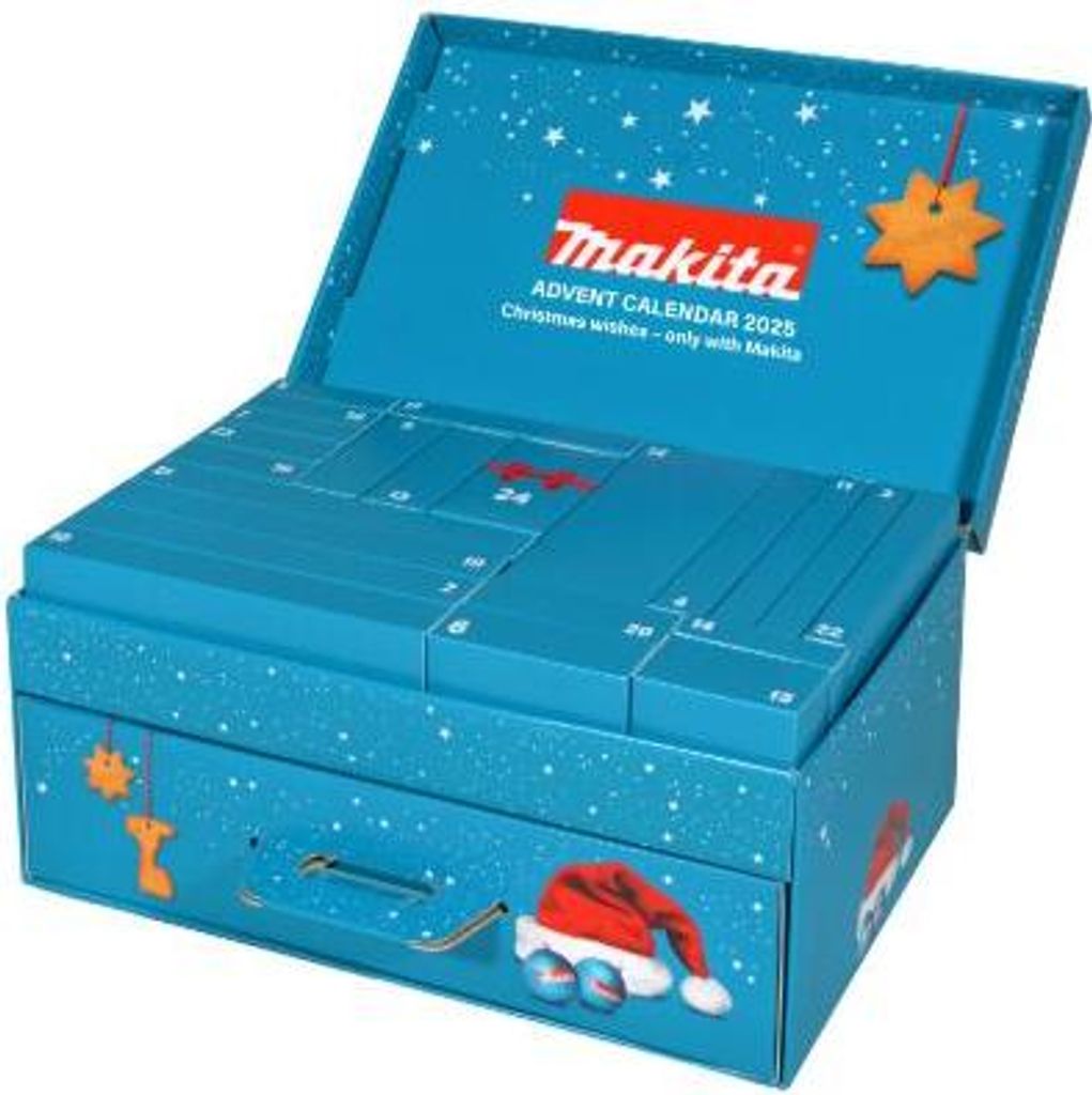 MAKITA P-84816 adventní kalendář, Christmas 2025 Obrázek produktu 