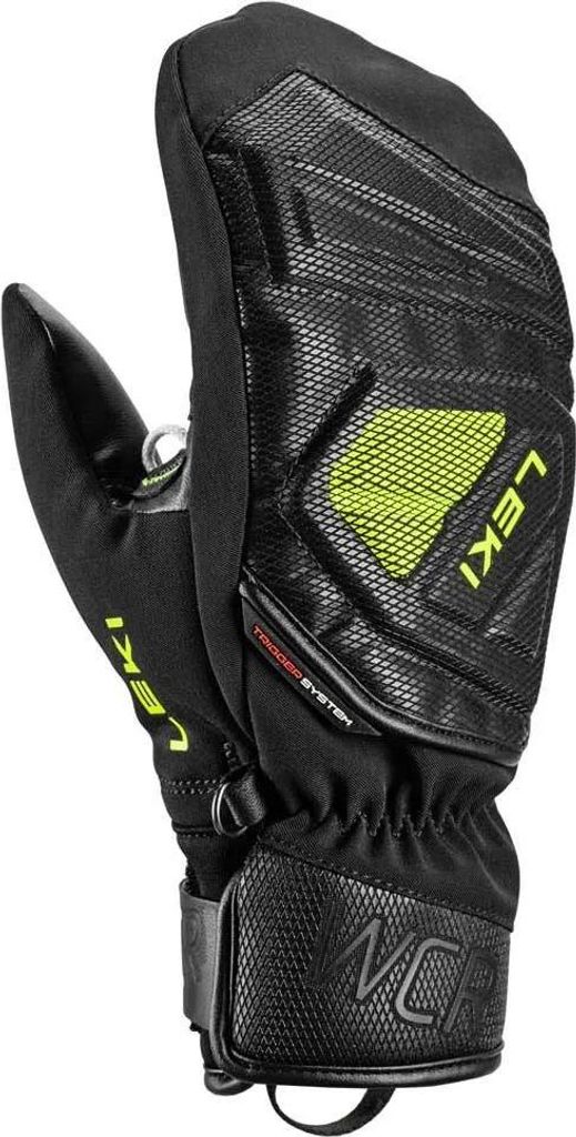 Leki Alpino Wcr C-tech 3d Fausthandschuhe Schwarz 16-17 Years Kinder Schwarz 16-17 Years