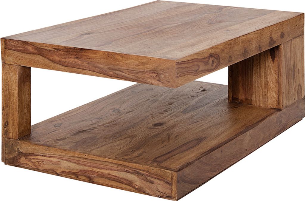 riess-ambiente Massiver Edelholz Couchtisch GIANT L 90cm Produktbild 
