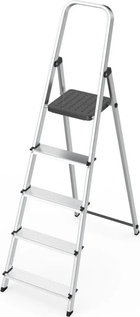 ModernHome WK4026-5 Escabeau aluminium 5 marches pliable - 150 kg